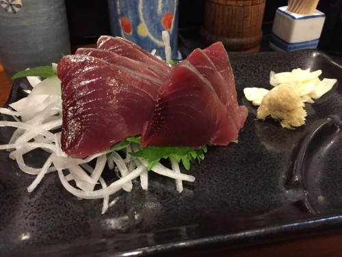 Katsuo, also known as bonito, is popular in Chiba prefecture. 
