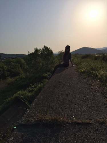 Enjoy the sunset at Mikuni beach, Fukui