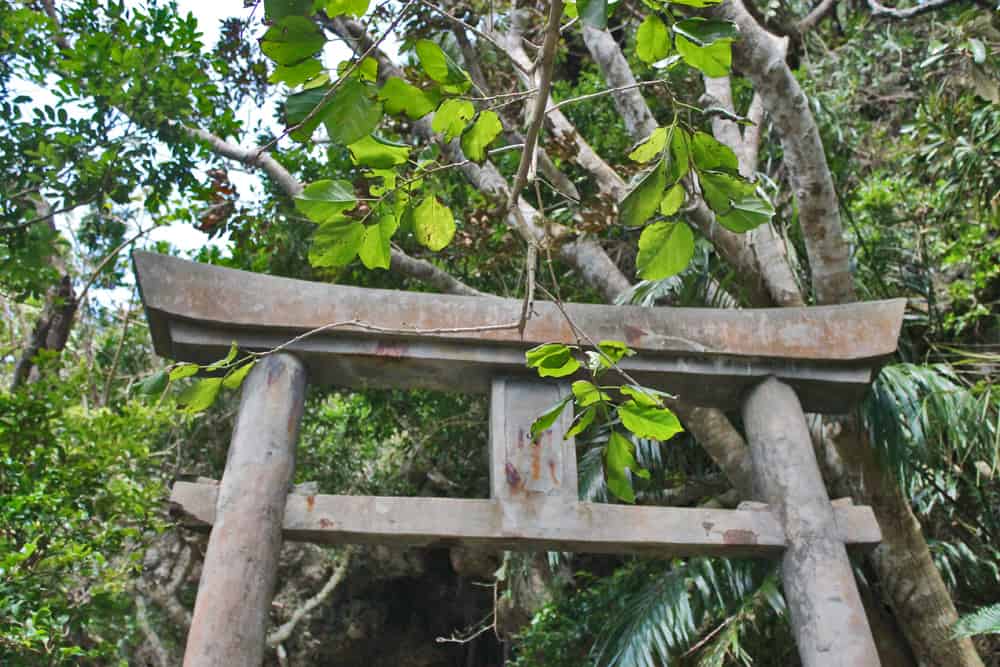 shrine on hamahiga island