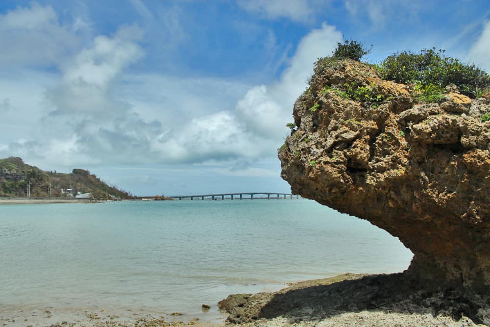 The beautiful rock formations near Shirumichu