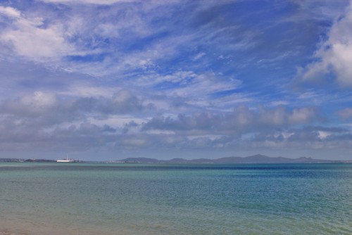 Beautiful sea in Okinawa island!