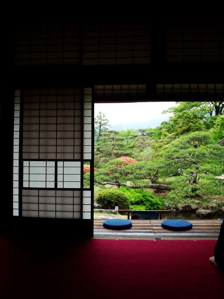 Historic Matsuhiro Nagano City Japan Samurai House War Tunnels Shrine Castle