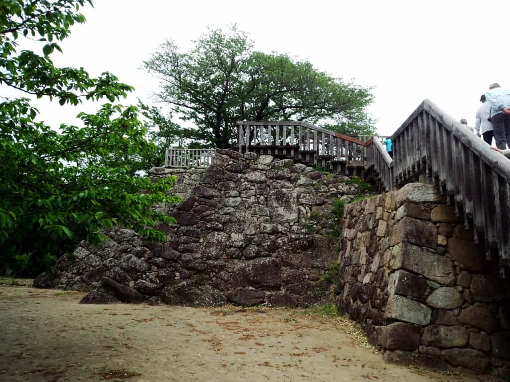 Historic Matsuhiro Nagano City Japan Samurai House War Tunnels Shrine Castle