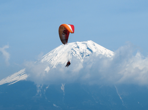 paraglide japan