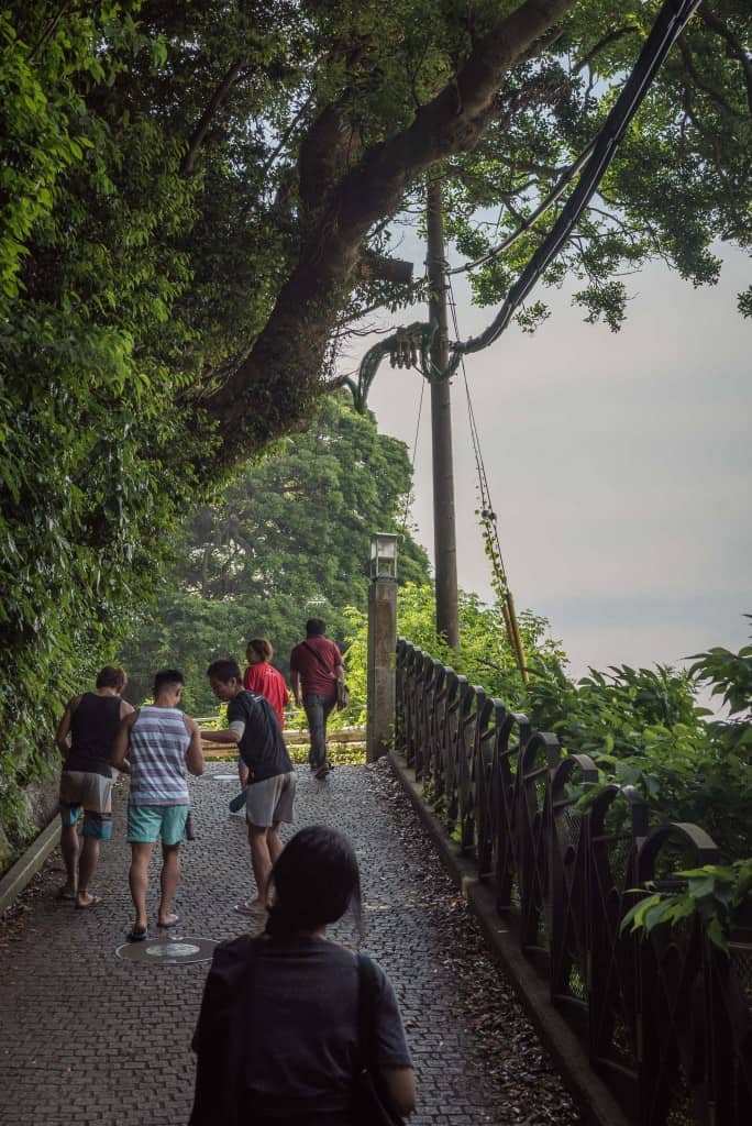 Great views from a walking route in Enoshima