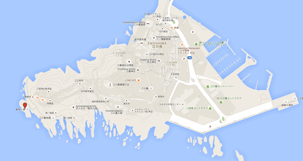 Enoshima's Chigogafuchi: Enjoy the beautiful coast