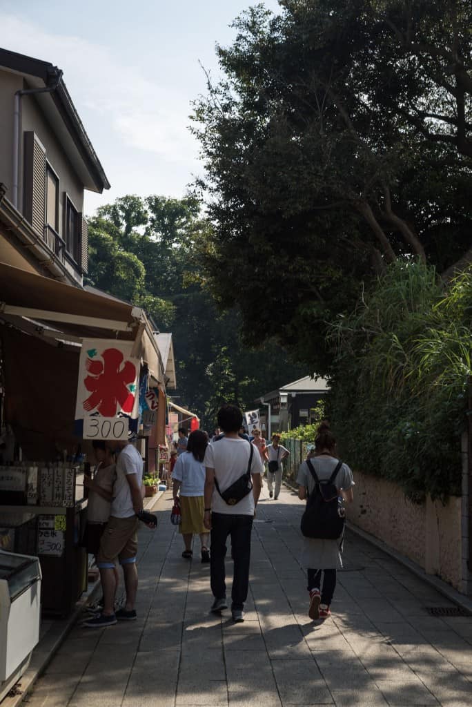Enoshima Okutsunomiya Shrine walking route