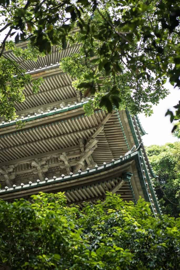Peaceful temple in Kamakura: Ryukoji