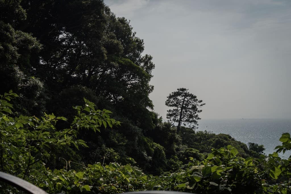 Great views from a walking route in Enoshima