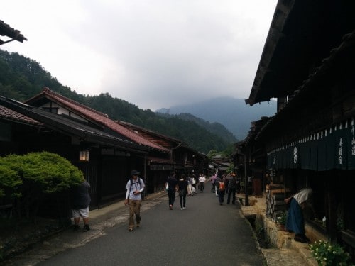 The main street of Tsumago, Kiso valley