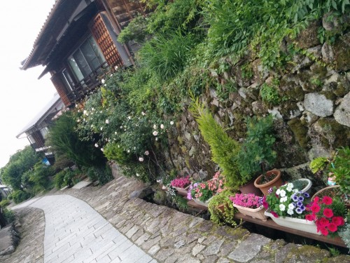 Beautiful path at Kiso Valley