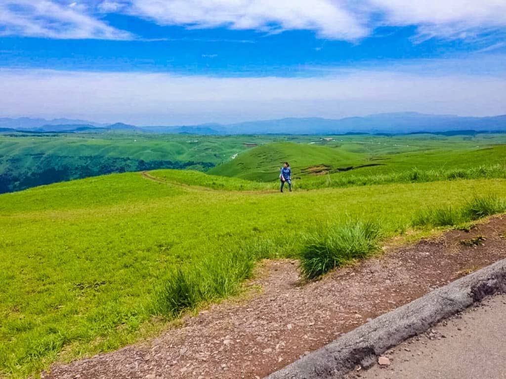The view of Aso Daikanbo
