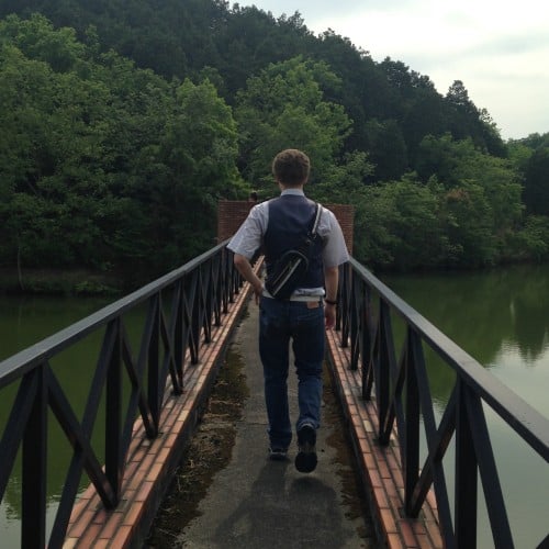 Heading Out Towards the Pond