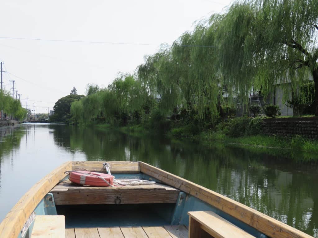 doing river cruise, you fell local atmosphere in Japan 