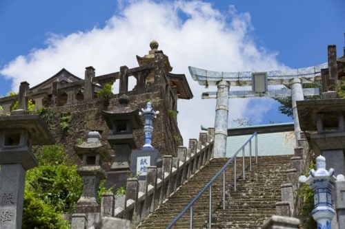 Walk around the old town of Arita