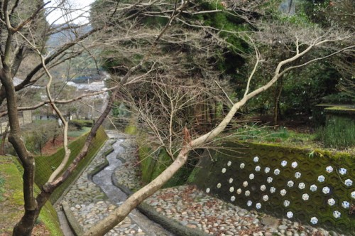 The scenery in Imari village