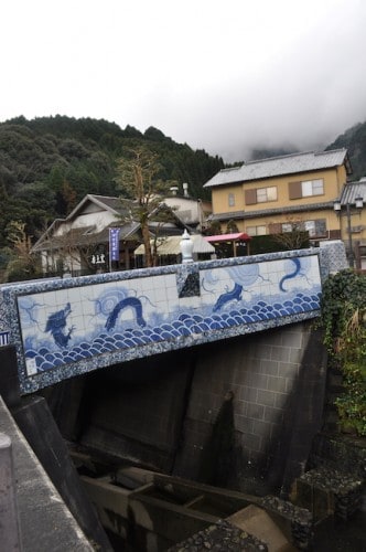 A bridge made by Imari ware