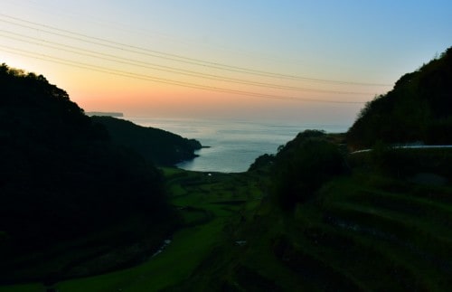 hamanoura no tamara sunset