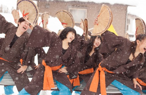 Yosakoi is a unique Japanese dance, which is performed all over Japan at different events and festivals.