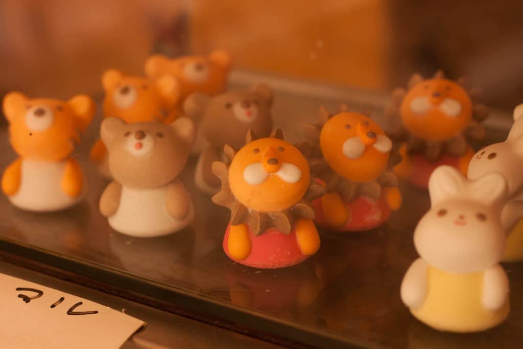 animal sweets which I found in Koriyama city