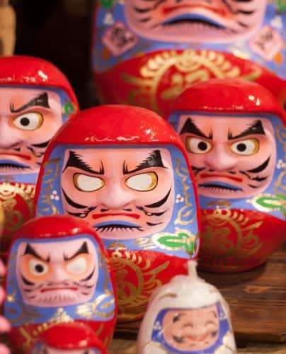 Daruma, Japanese traditional doll