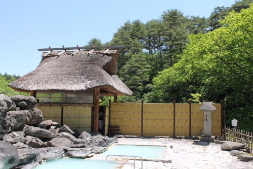Public Bath 5 at Tamagoyu onsen, Fukushima, Japan.