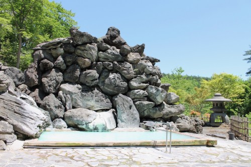 Public Bath 4 , at Tamagoyu onsen, Fukushima, Japan.