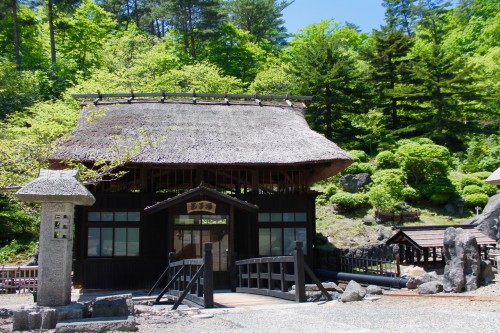 Takayu Onsen (高湯温泉) - a small hot spring resort only 18 km away from Fukushima City, in the Tohoku Region.