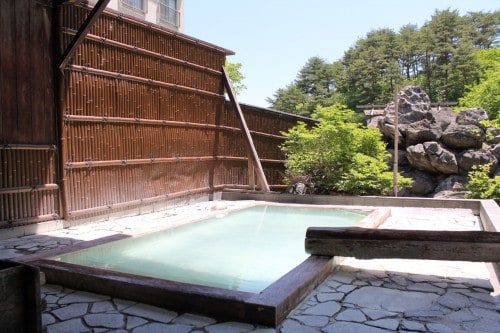 Public Bath 6 at Tamagoyu onsen, Fukushima, Japan.