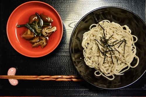 All of the meals were well prepared with local and seasonal products at Tanekura Inn, Gifu prefecture.