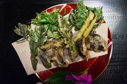 All of the meals were well prepared with local and seasonal products at Tanekura Inn, Gifu prefecture.