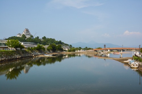 Matsuura river and Karatsu castle