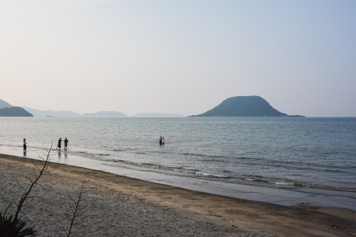 The Hihashinogama beach, close to Karatsu,Saga.