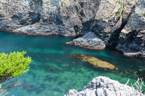 Nanatsugama cave in Karatsu city, Saga prefecture, Japan.