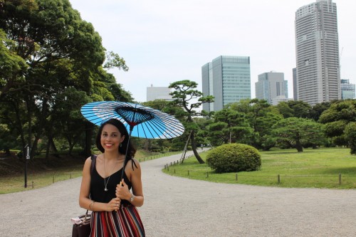 Cooling Off with a Parasol