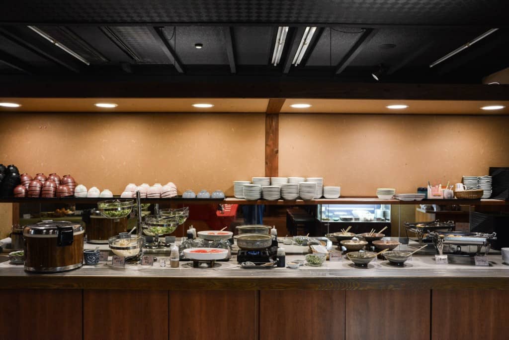 Breakfast in a ryokan