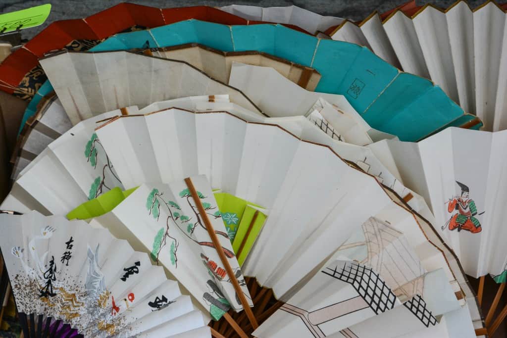 Japanese fan which I found in Hita old town, Oita prefecture, Japan.