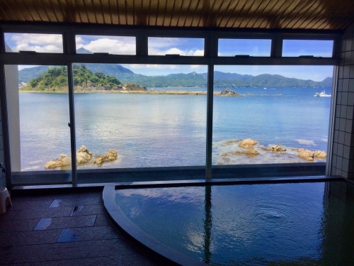 Onsen at ShiroyamasoHotel, Fukui prefecture