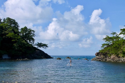 Meikyodo Cave: Paddle Boarding on the Sea of Japan,  Fukui prefecture