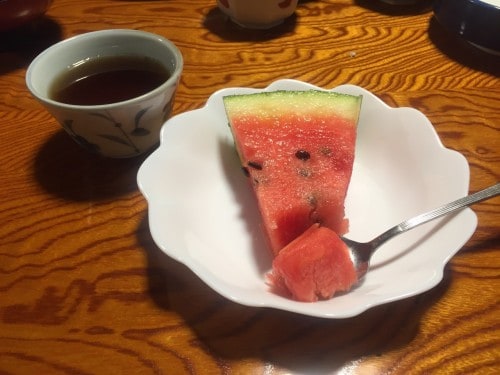 Wakashisou Dessert: Watermelon is an Expensive Treat in Japan! at ,Wakasa Takahama, Fukui prefecture