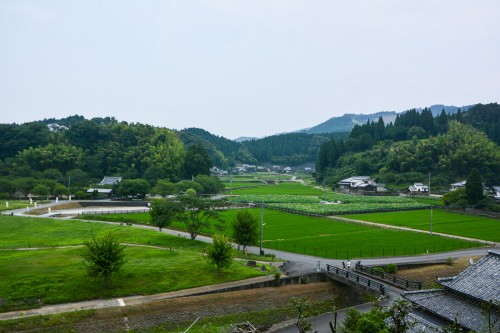 Mangatsu-ji temple which is famous for the lotus garden, Usuki, Oita, Japan.