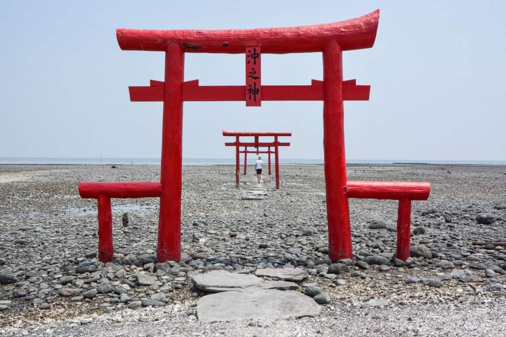 Discover the Mysterious Torii in the Sea in Tara Region, Saga