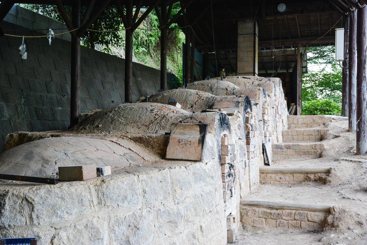 traditional pottery kiln in Imari, Japan
