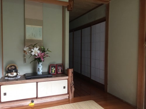 Farm stay at Ofuji in Oita prefecture, Kyushu, Japan.