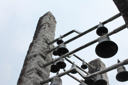 The Carillon Bells Play Songs of Taki Rentaro, Taketa city, Oita prefecture, Kyushu, Japan.
