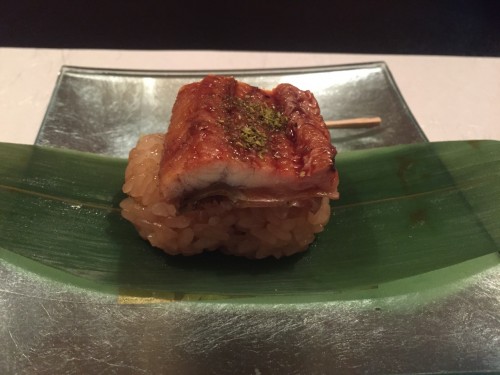 Eel sushi