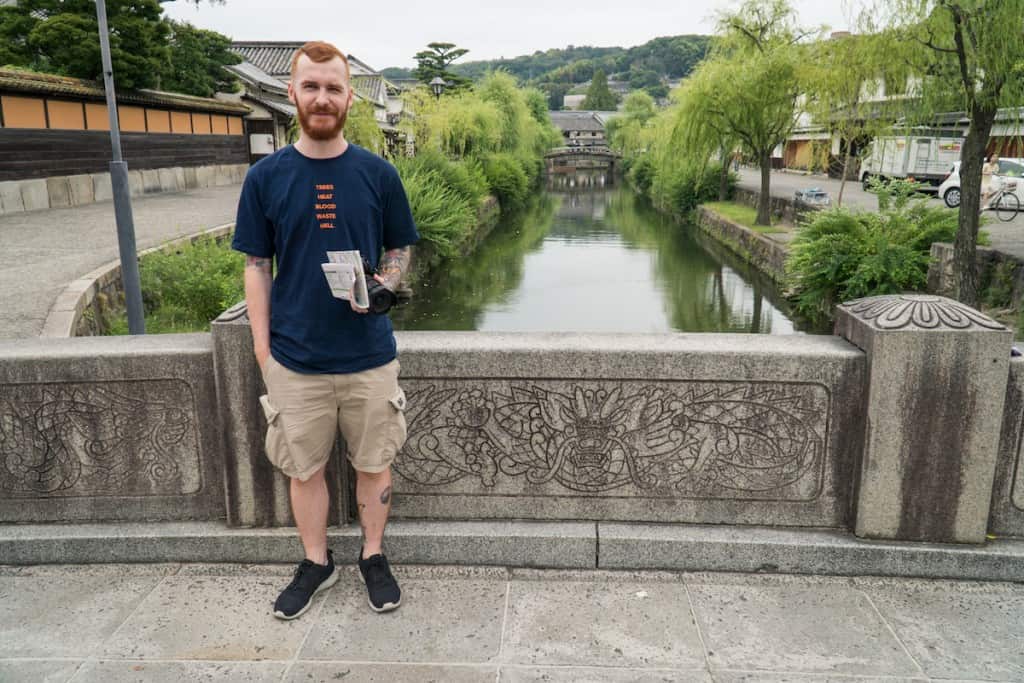 Kurashiki Bikan Historical Quarter in Okayama prefecture, Japan.