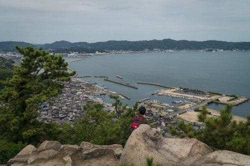 Mt Washu in Seto Inland Sea National Park