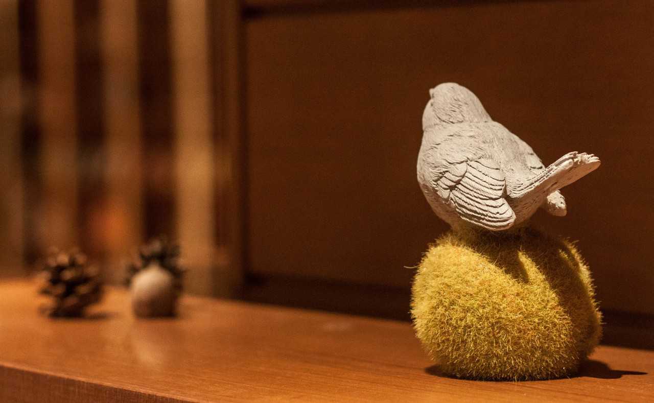 A small decoration at the Karuizawa Prince Hotel East