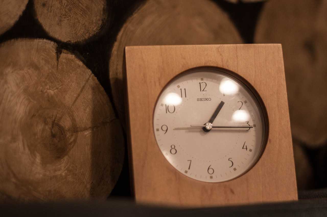 A clock at the Karuizawa Prince Hotel